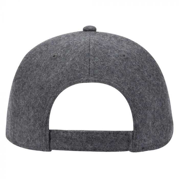 OTTO 99-1242 5 Panel Low Profile Baseball Cap - Heather Gray - HIT a Double - 1