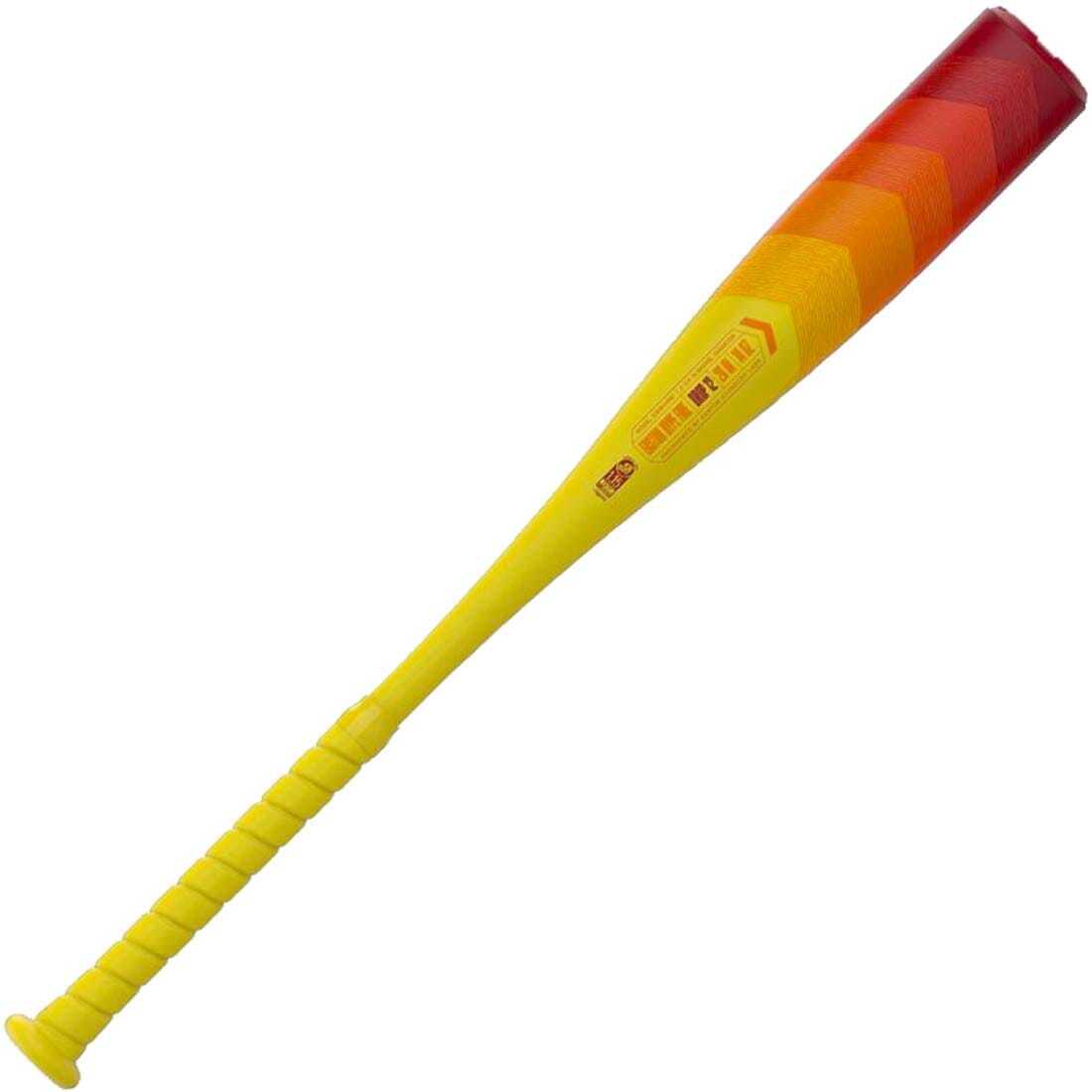 Easton 2024 Hype Fire -12 USSSA Junior Big Barrel Baseball Bat EJB4HYP12 - Yellow Orange - HIT a Double - 3