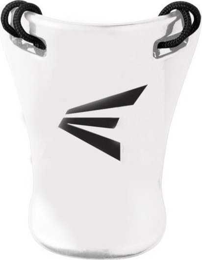 Easton Catcher&#39;s Throat Guard - White - HIT a Double - 1