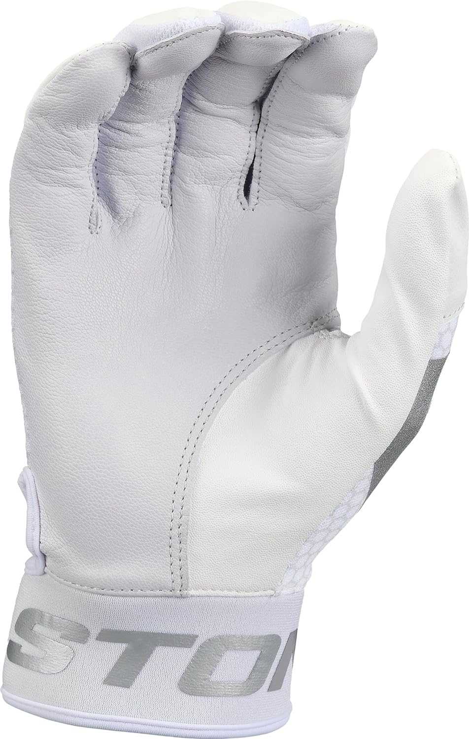 Easton MAV GT Youth Batting Gloves - White - HIT a Double