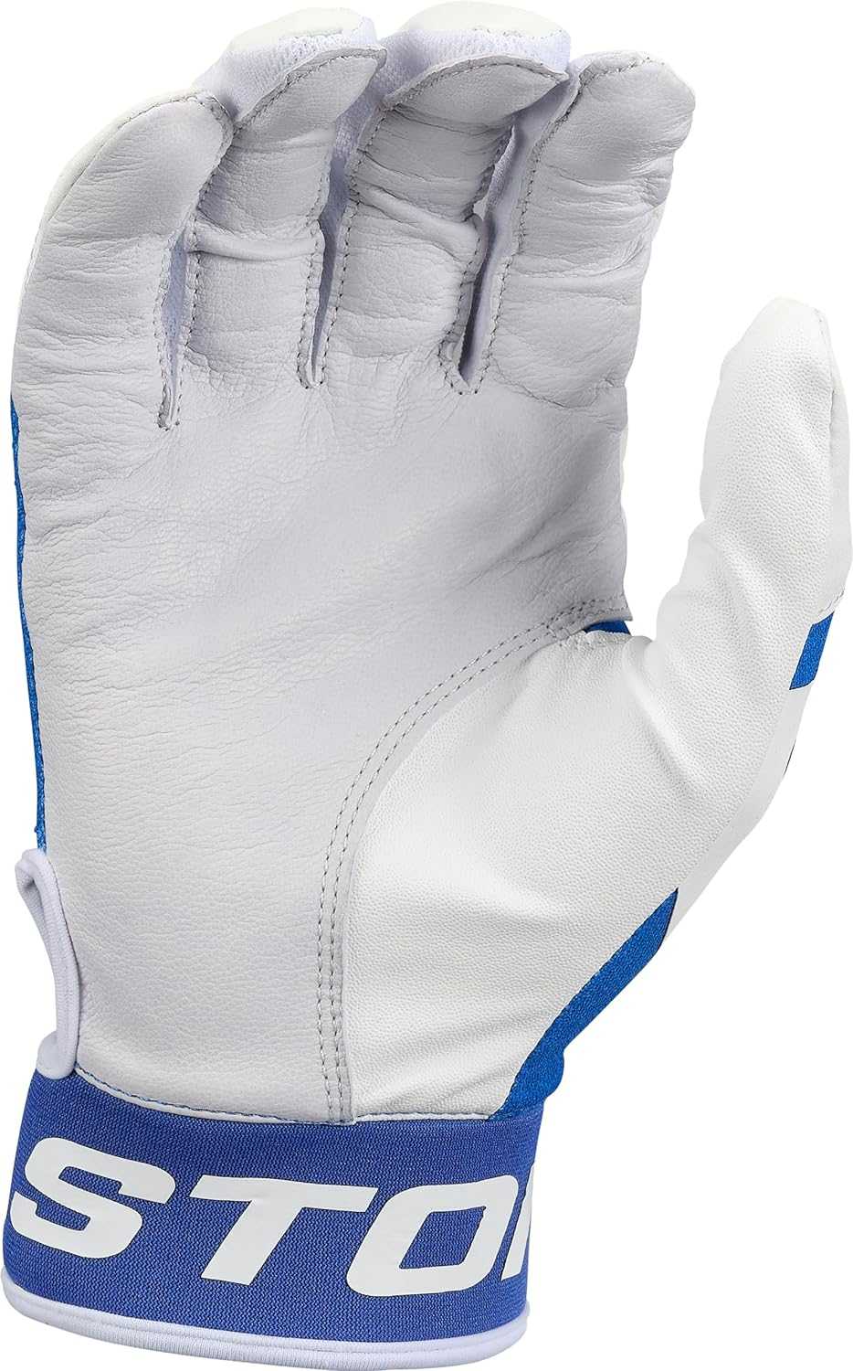 Easton MAV GT Youth Batting Gloves - White Royal - HIT a Double