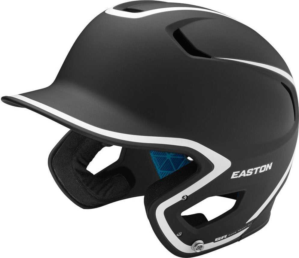 Easton Z5 2.0 Matte Two-Tone Batting Helmet - Black White - HIT a Double