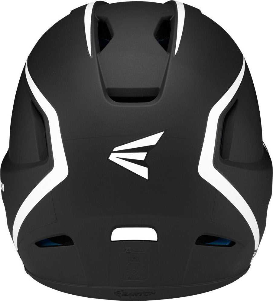 Easton Z5 2.0 Matte Two-Tone Batting Helmet - Black White - HIT a Double