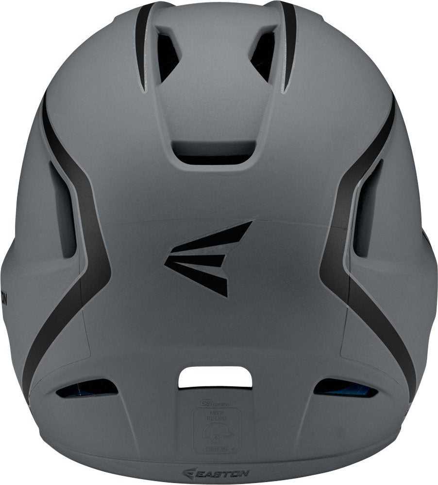 Easton Z5 2.0 Matte Two-Tone Batting Helmet - Charcoal Black - HIT a Double