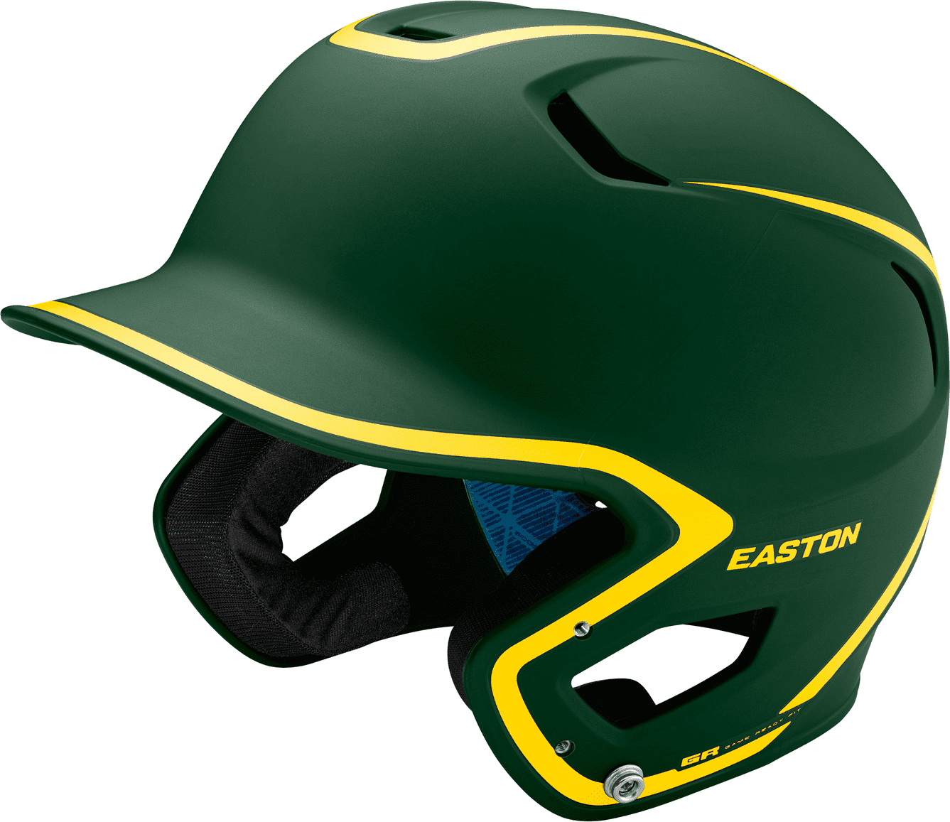 Easton Z5 2.0 Matte Two-Tone Batting Helmet - Green Gold - HIT A Double