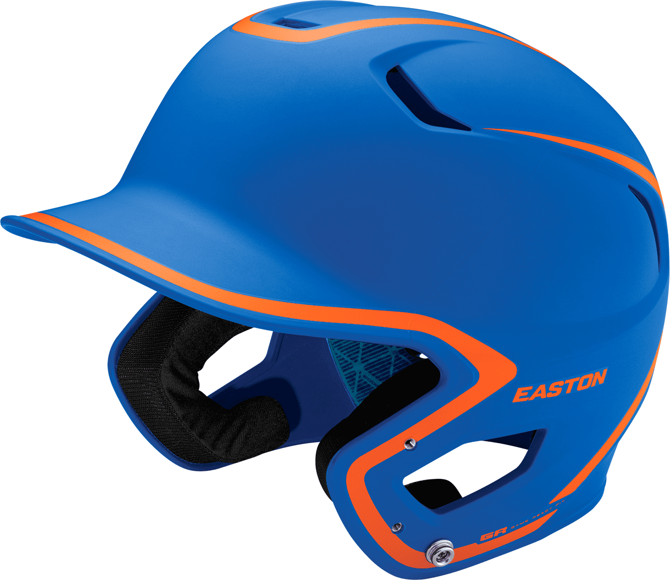 Easton Z5 2.0 Matte Two-Tone Batting Helmet - Royal Orange - HIT A Double