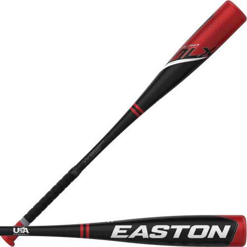 Easton 2023 Alpha ALX -11 USA Approved Bat 2 5/8&quot; - Black Red - HIT a Double - 1