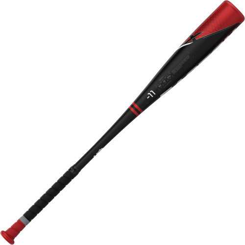 Easton 2023 Alpha ALX -11 USA Approved Bat 2 5/8&quot; - Black Red - HIT a Double - 4