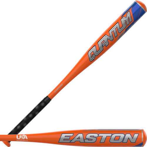 Easton 2023 Quantum -10 USA T-Ball Bat - Black Orange - HIT a Double - 1