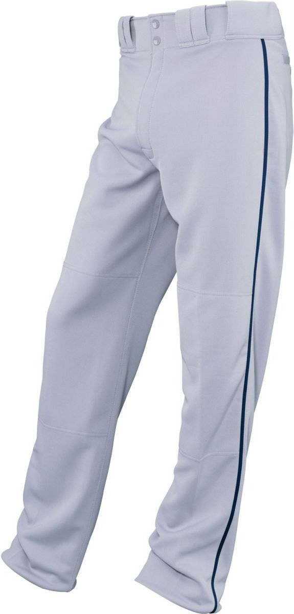 Easton Adult Quantum Plus Pant with Piping - Gray Royal - HIT a Double