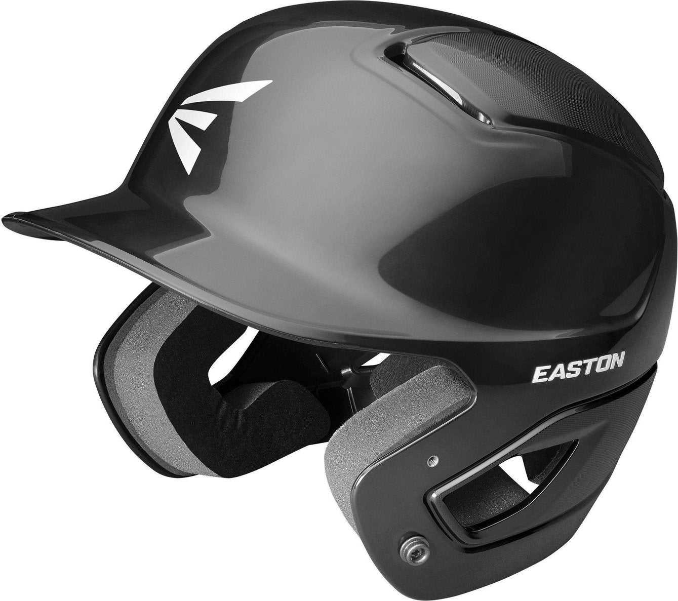 Easton Alpha Solid Batting Helmet - Black - HIT A Double