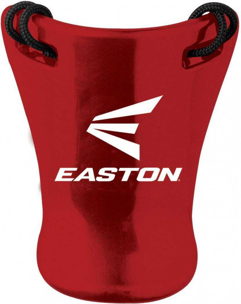 Easton Catcher&#39;s Throat Guard - Scarlet Red - HIT A Double