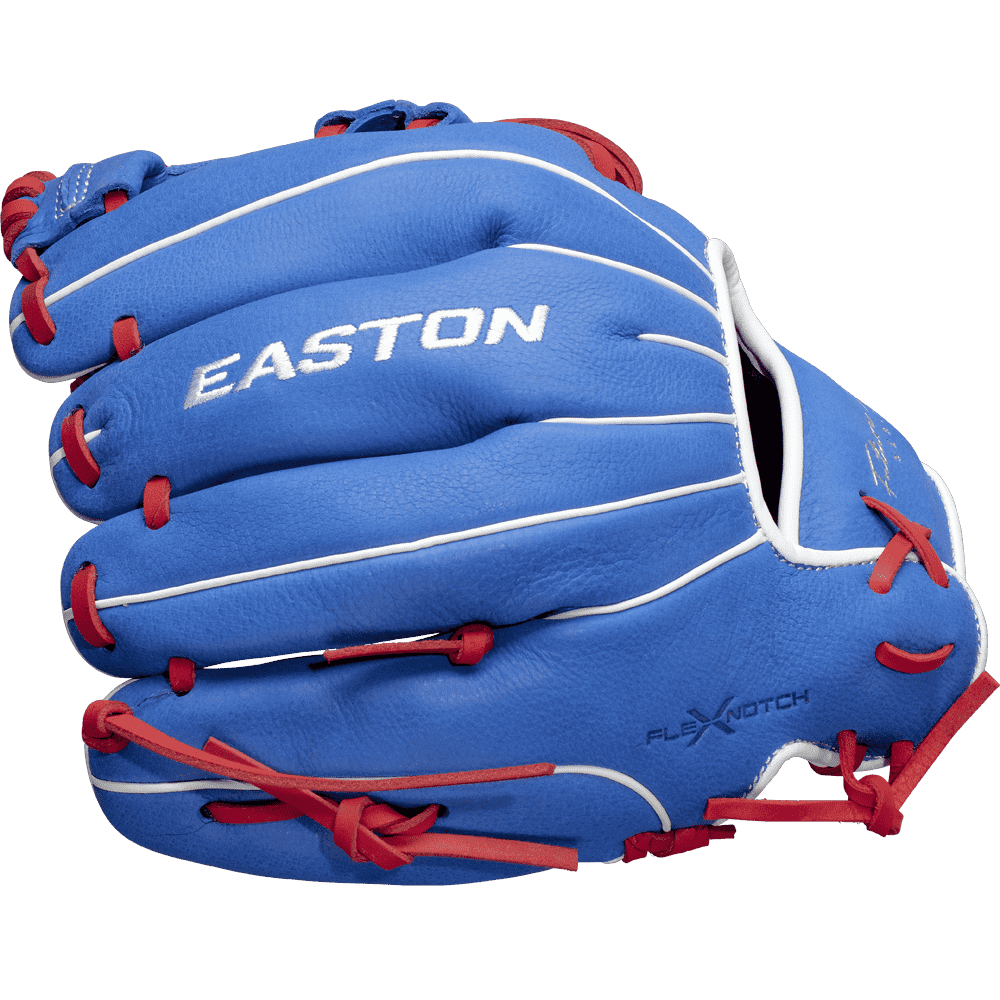 Easton Future Elite 11.00&quot; Youth Infield Glove FE11 - Royal Red - HIT a Double - 4