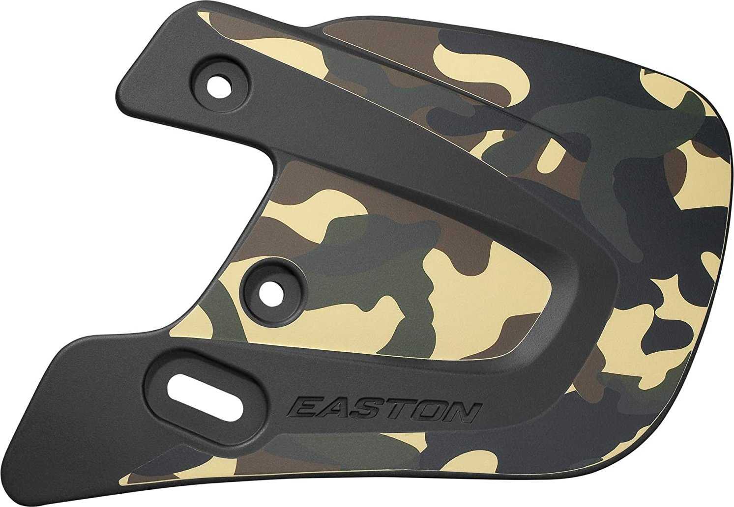 Easton Helmet Extended Jaw Guard - Army - HIT a Double