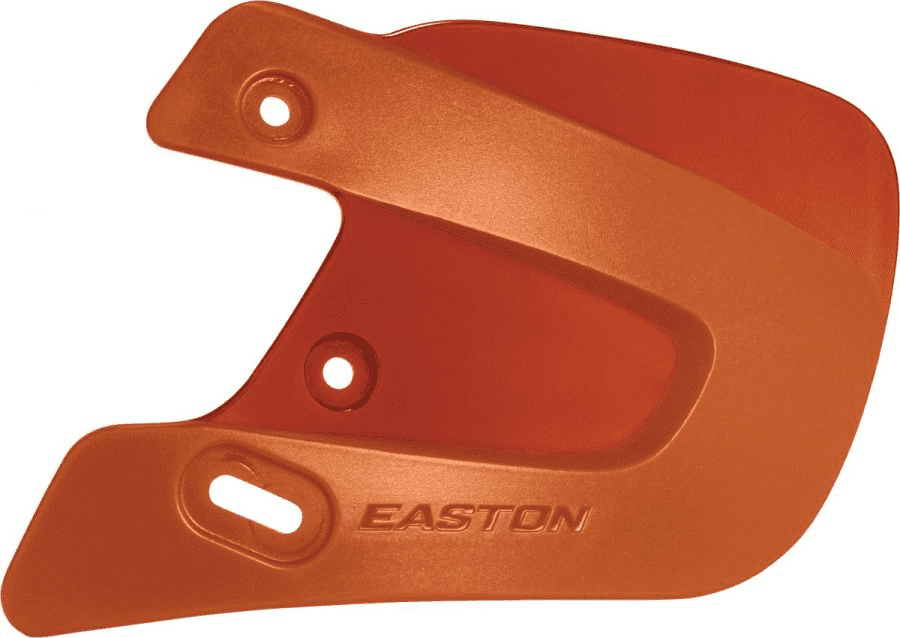 Easton Helmet Extended Jaw Guard - Texas Orange - HIT a Double