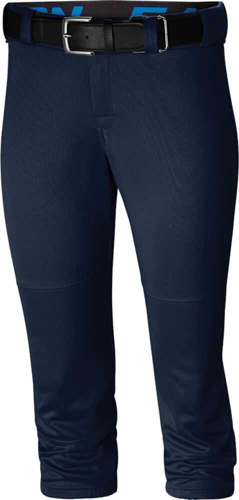 Easton Pro Elite Girl&#39;s Fastpitch Pant - Navy - HIT a Double