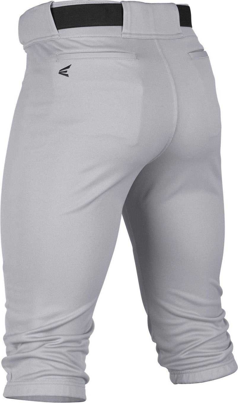 Easton Rival+ Piped Youth Kniccker Baseball Pant - Gray - HIT a Double