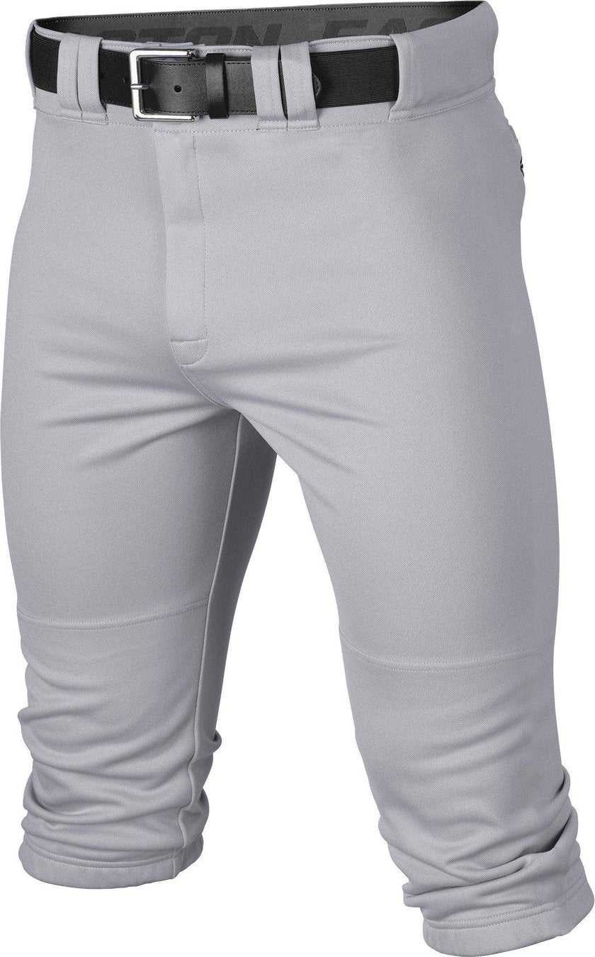 Easton Rival+ Piped Youth Kniccker Baseball Pant - Gray - HIT a Double