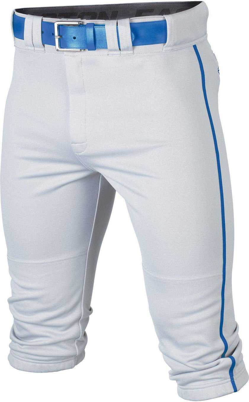 Easton  Rival+ Piped Youth Kniccker Baseball Pant - White Royal - HIT A Double