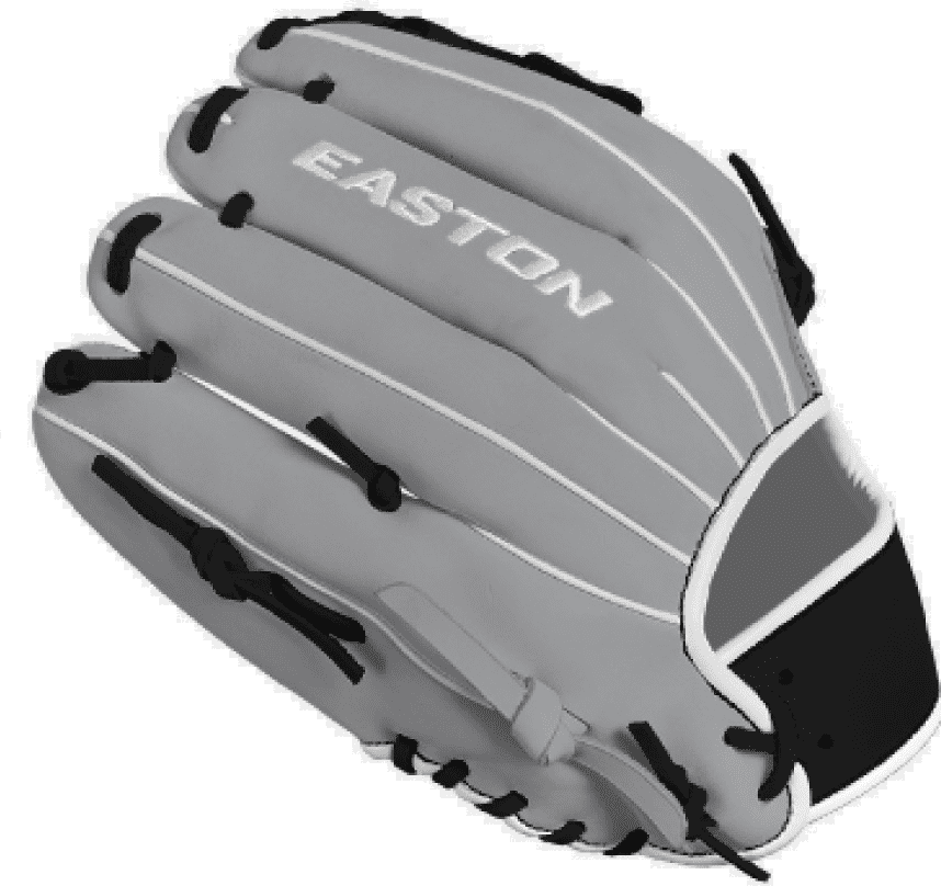 Easton Small Batch 53 C22 11.50&quot; Infield Glove SMB53-2 C22 - Gray Black