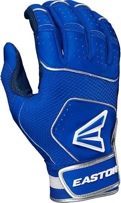 Easton Walk-Off NX Youth Batting Gloves - Royal - HIT a Double