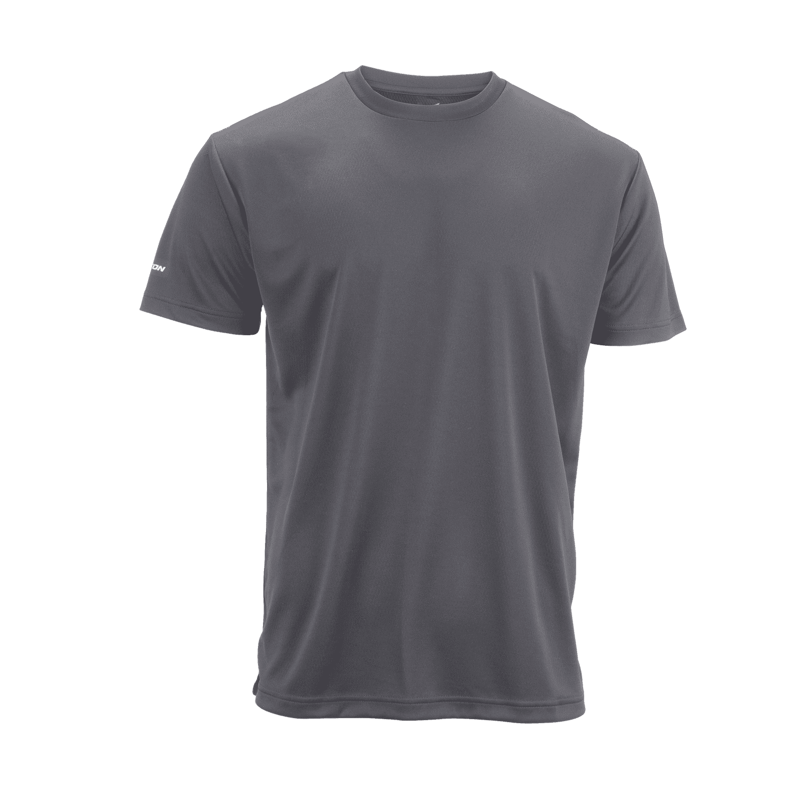 Easton Youth Alpha Short Sleeve Performance Tee - Charcoal - HIT a Double - 1
