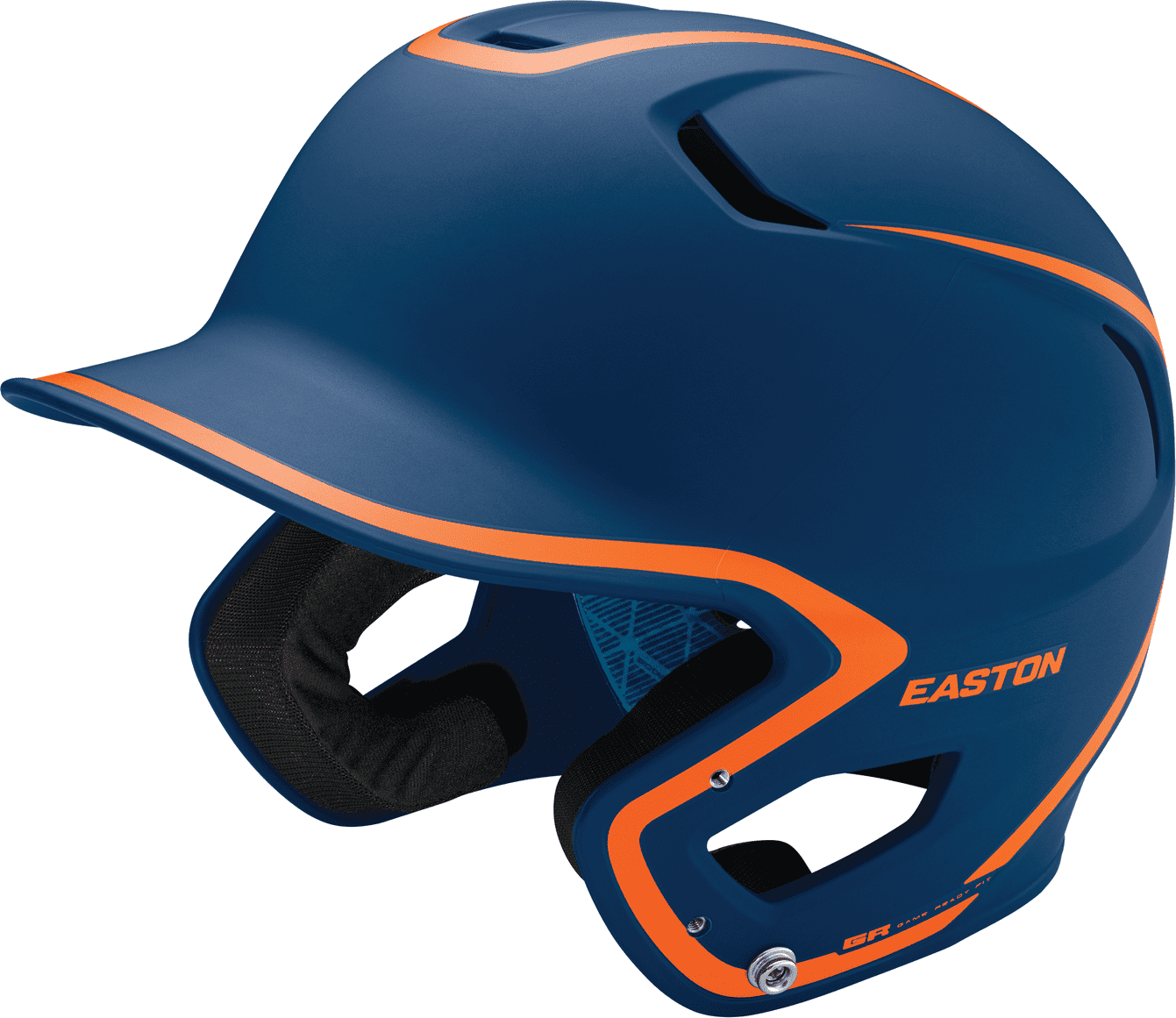 Easton Z5 2.0 Matte Two-Tone Batting Helmet - Navy Orange - HIT A Double