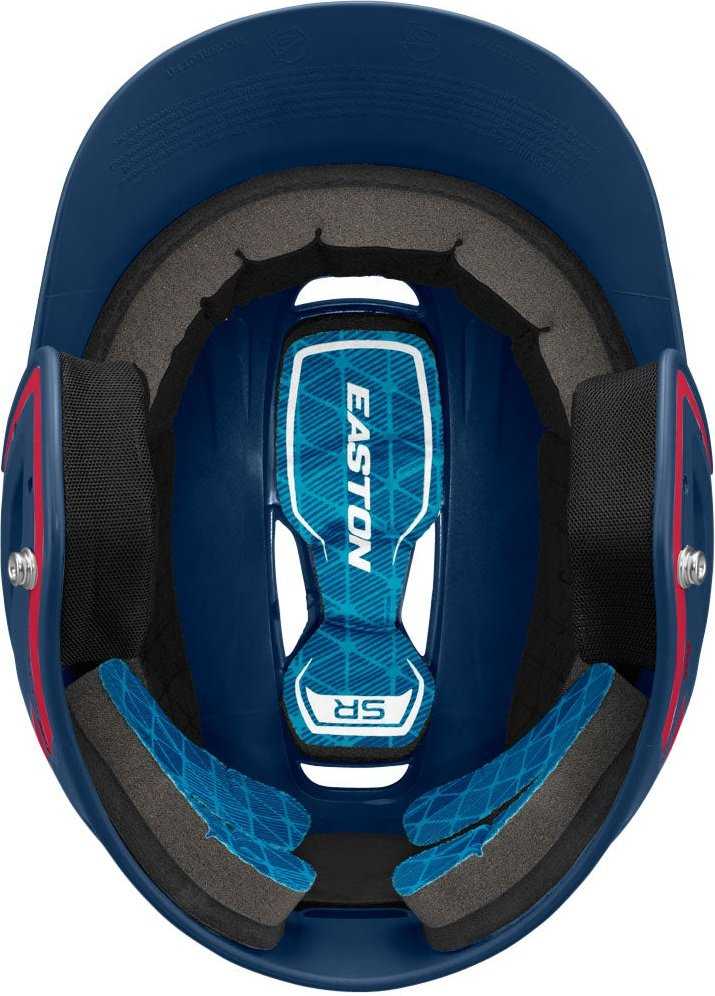 Easton Z5 2.0 Matte Two-Tone Batting Helmet - Navy Red - HIT A Double