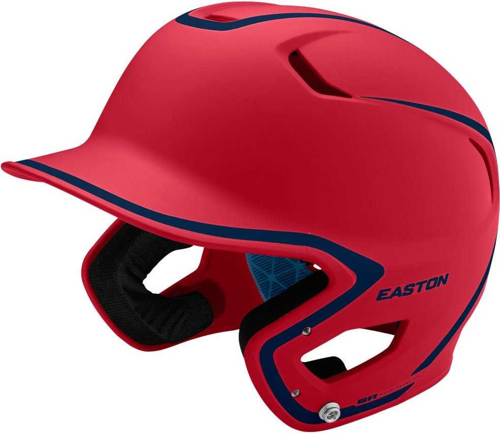 Easton Z5 2.0 Matte Two-Tone Batting Helmet - Red Navy - HIT A Double