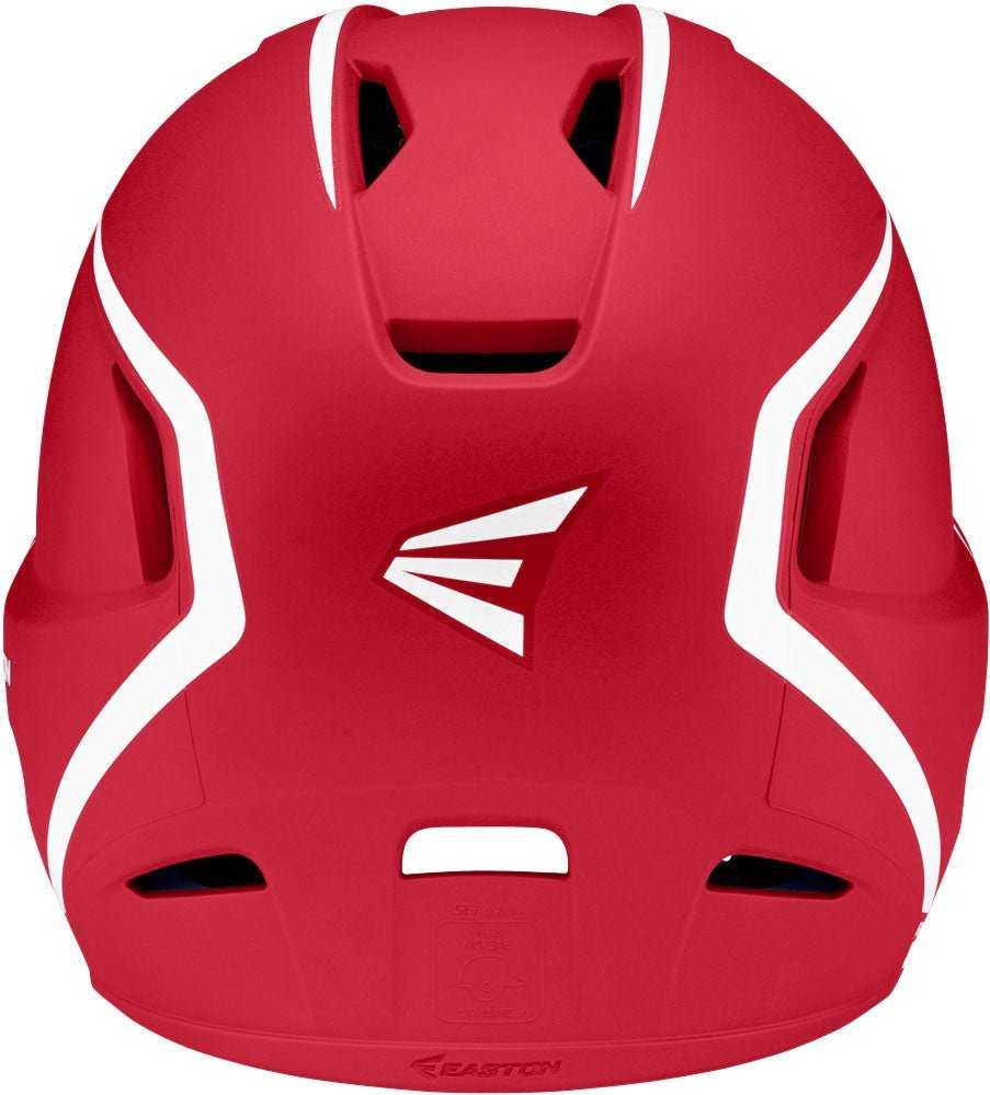 Easton Z5 2.0 Matte Two-Tone Batting Helmet - Red White - HIT a Double