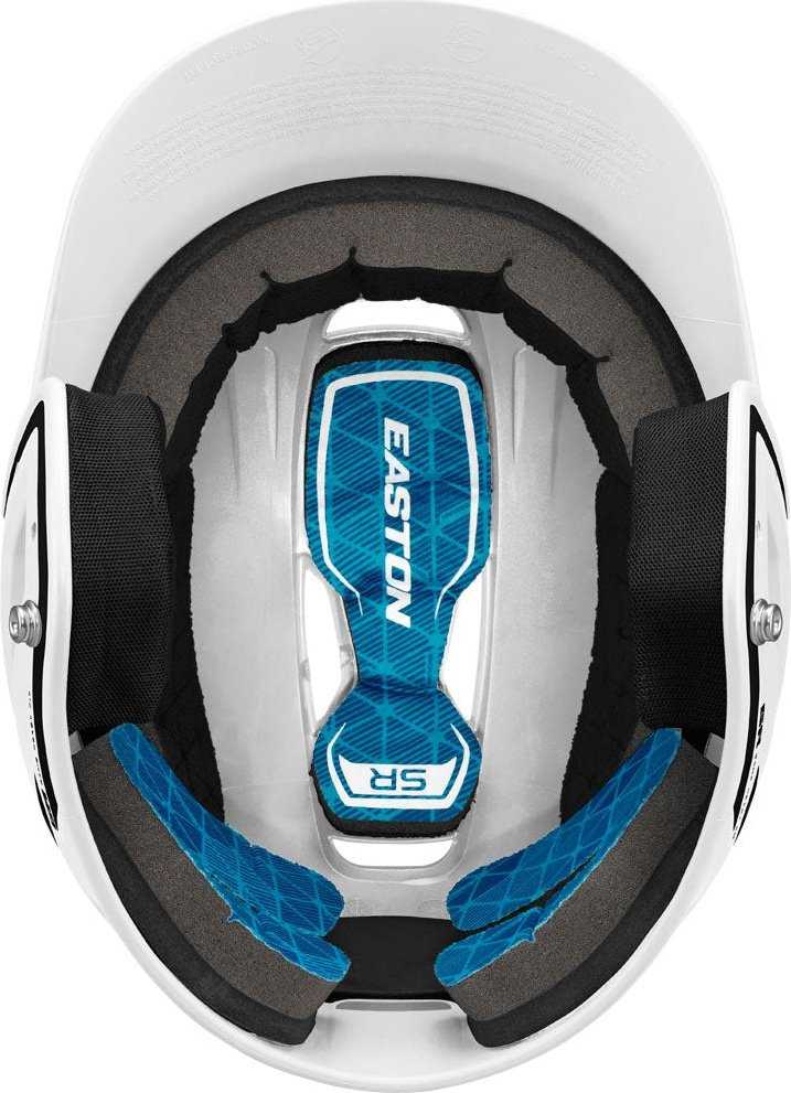 Easton Z5 2.0 Matte Two-Tone Batting Helmet - White Black - HIT a Double