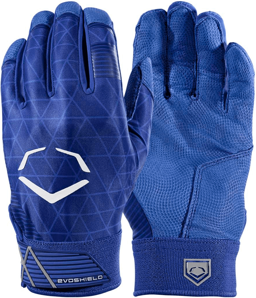 EvoShield Adult EvoCharge Protective Batting Gloves - Royal - HIT A Double