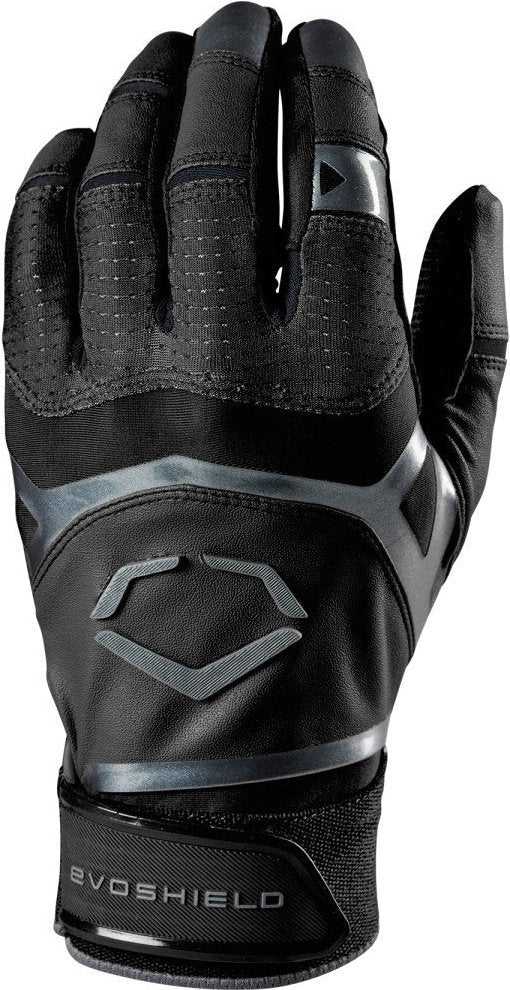 EvoShield Adult Evo XGT Batting Gloves - Black - HIT a Double