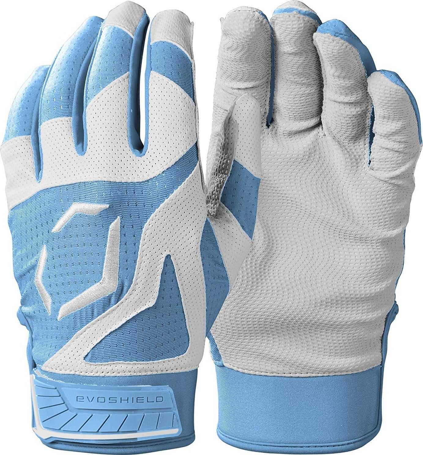 EvoShield Adult SRZ-1 Batting Gloves - Victory Blue - HIT A Double