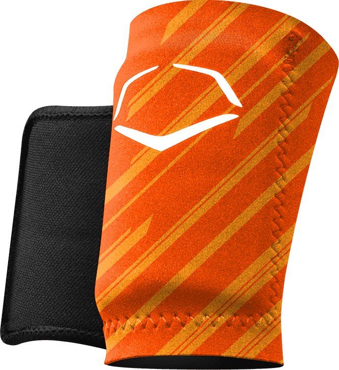 EvoShield Protective Wrist Guard - Stripe Orange - HIT A Double