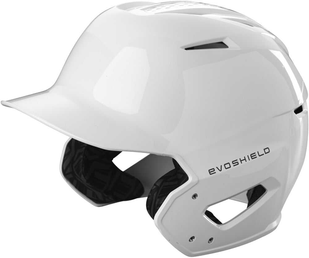 EvoShield XVT 2.0 Gloss Batting Helmet - White - HIT a Double - 1