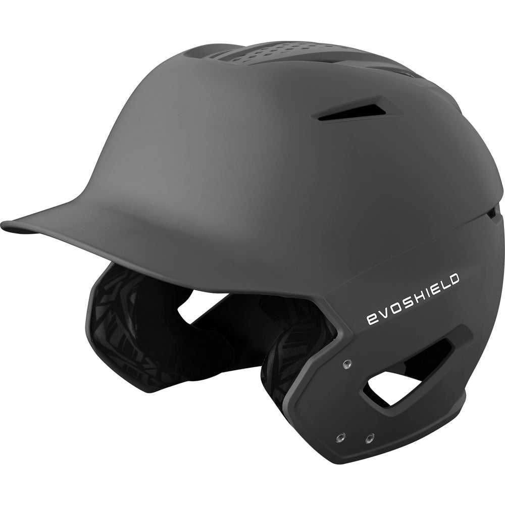 EvoShield XVT 2.0 Matte Batting Helmet - Charcoal - HIT a Double - 1