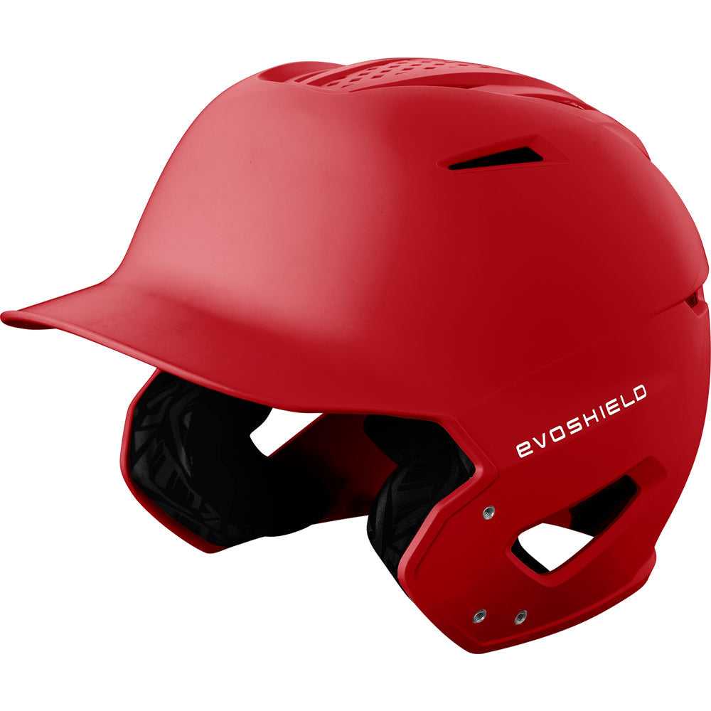 EvoShield XVT 2.0 Matte Batting Helmet - Scarlet - HIT a Double - 1