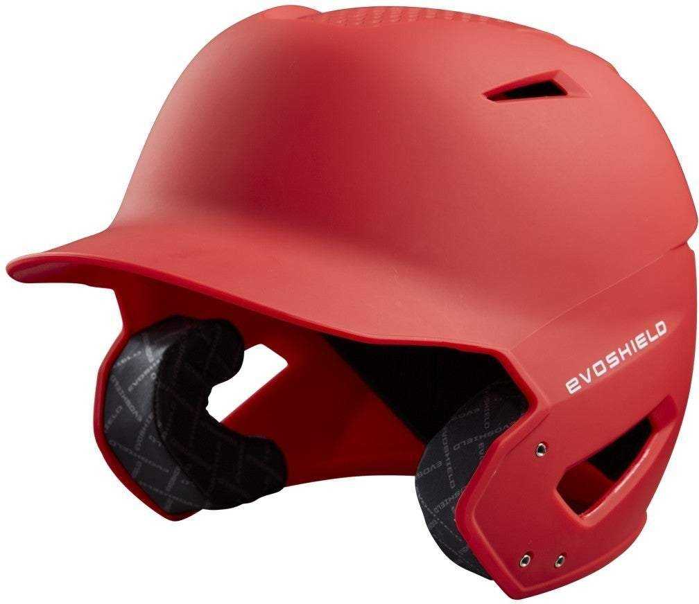 EvoShield XVT Matte Batting Helmet - Scarlet - HIT A Double