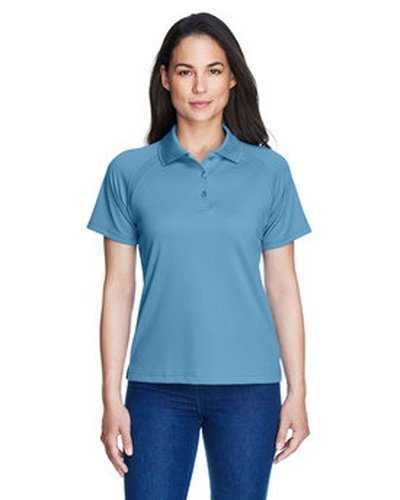 Extreme 75056 Ladies&#39; Eperformance Ottoman Textured Polo - Riviera Blue - HIT a Double