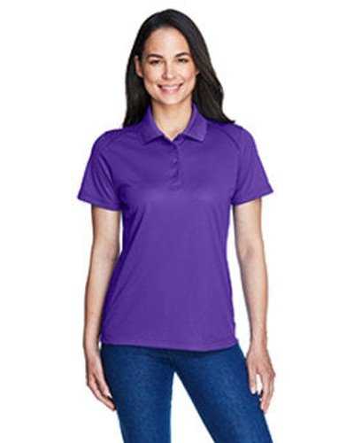 Extreme 75108 Ladies&#39; Eperformance Shield Snag Protection Short-Sleeve Polo - Campus Purple - HIT a Double