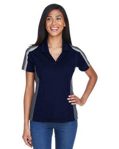 Extreme 75119 Ladies' Eperformance Strike Colorblock Snag Protection Polo - Navy - HIT a Double