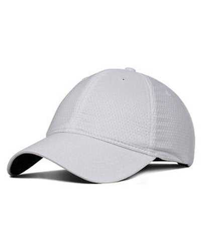 Fahrenheit F781 Textured Performance Fabric Cap - White - HIT a Double