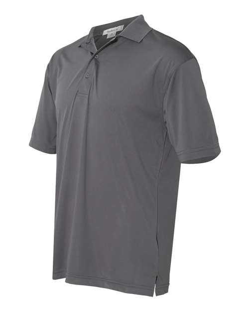 Featherlite 0100 Value Polyester Polo - Steel - HIT a Double