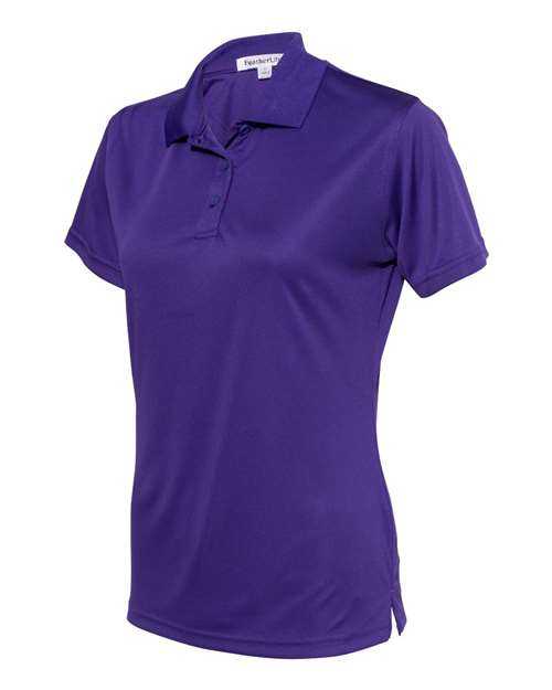 Featherlite 5100 Women&#39;s Value Polyester Polo - Purple - HIT a Double