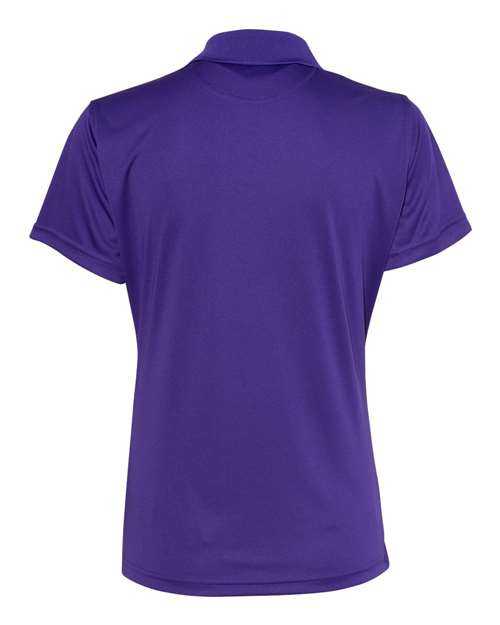 Featherlite 5100 Women&#39;s Value Polyester Polo - Purple - HIT a Double