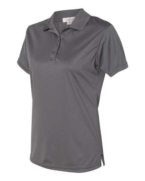 Featherlite 5100 Women&#39;s Value Polyester Polo - Steel - HIT a Double