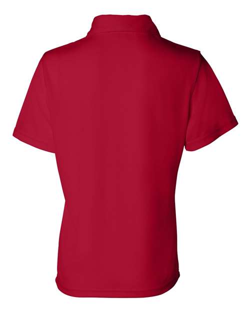 Featherlite 5469 Women&#39;s Moisture Free Mesh Polo - Red - HIT a Double