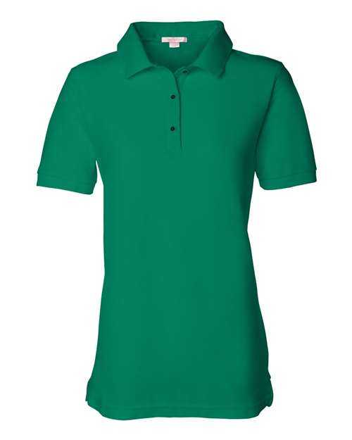 Featherlite 5500 Women's Silky Smooth Piqu Polo - Kelly Green - HIT a Double