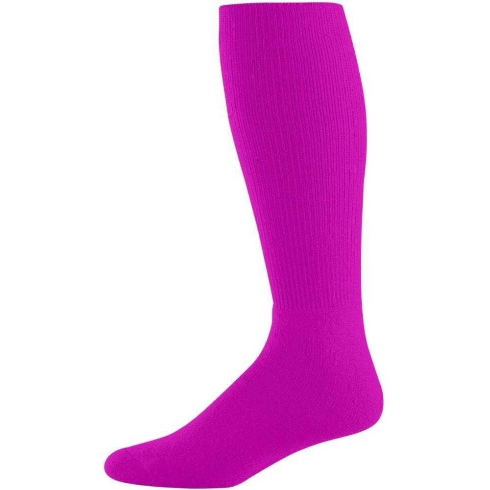 High Five 328030 Athletic Knee High Sock - Power Pink - HIT a Double